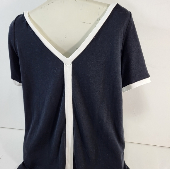 Maeve by Anthropologie Black & White Blouse - Picture 6 of 10
